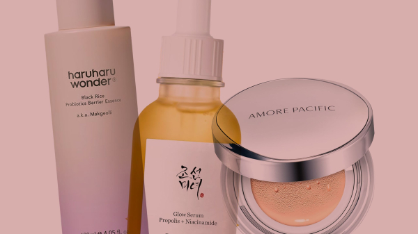 Image may contain Head Person Face Cosmetics Bottle and Perfume